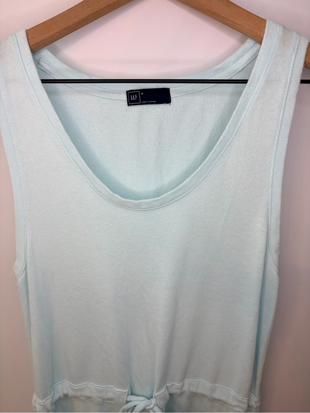 Gap Women’s French Terry Sleeveless Dress in Daybreak Blue, Size Medium - Picture 6 of 11